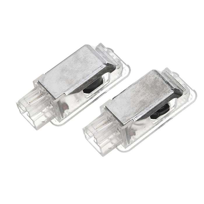 2PCS Car Door Welcome Light LED Projector Light Decoration for A6L Q5 Q3 A3 A5 A7 A8 A4L S4 S5 S6