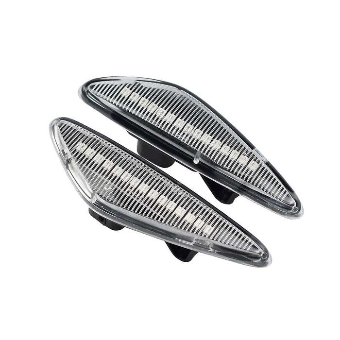 2Pcs Car Dynamic LED Side Marker Light Turn Signal Light for 6 Atenza 2008 2009 2010 2011 2012
