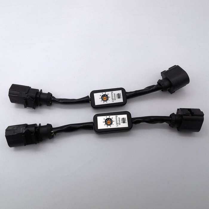 2Pcs Car Dynamic Turn Signal LED Tail Light Additional Module Wiring Harness for 2017