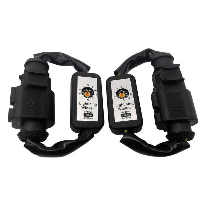 2Pcs Car Dynamic Turn Signal LED Tail Light Additional Module Wiring Harness for 2017