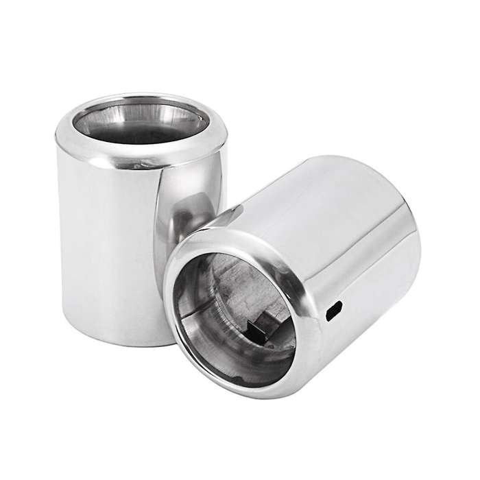 2pcs Car Exhaust Pipe Mufflers Stainless Steel Micropole Muffler Tail Pipes for 6 -4 -5 Cx5 Atenza 2