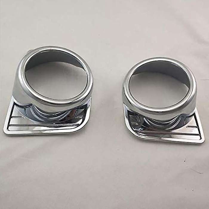 2Pcs Car Fog Lamp Cover Stickers Auto Decoration Trim ABS for 200 2014-2020 Car Accessories