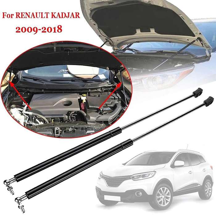 2Pcs Car Front Bonnet Support Shock Gas Rod Accessories for KADJAR 2009-2018