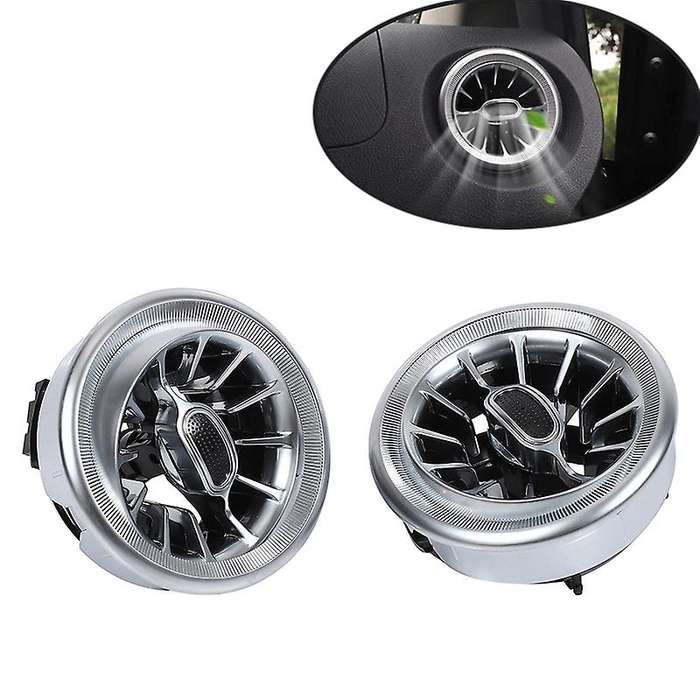 2Pcs Car Front Dashboard AC Condition Vent Outlet Trim for V Class Vito Viano W447 2015-2019