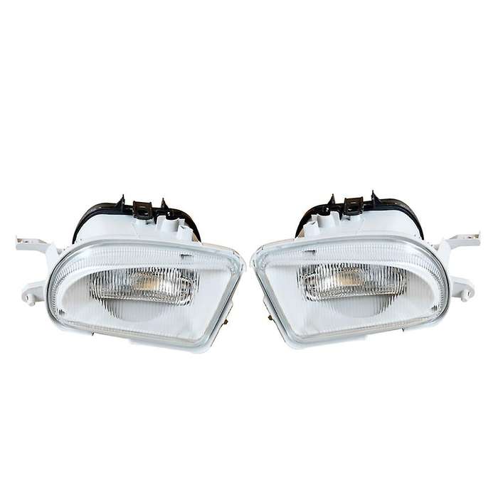 2pcs Car Front Fog Light Fog Lamp for - W210 E200 E220 E240 E280 E300 1708200156 1708200256