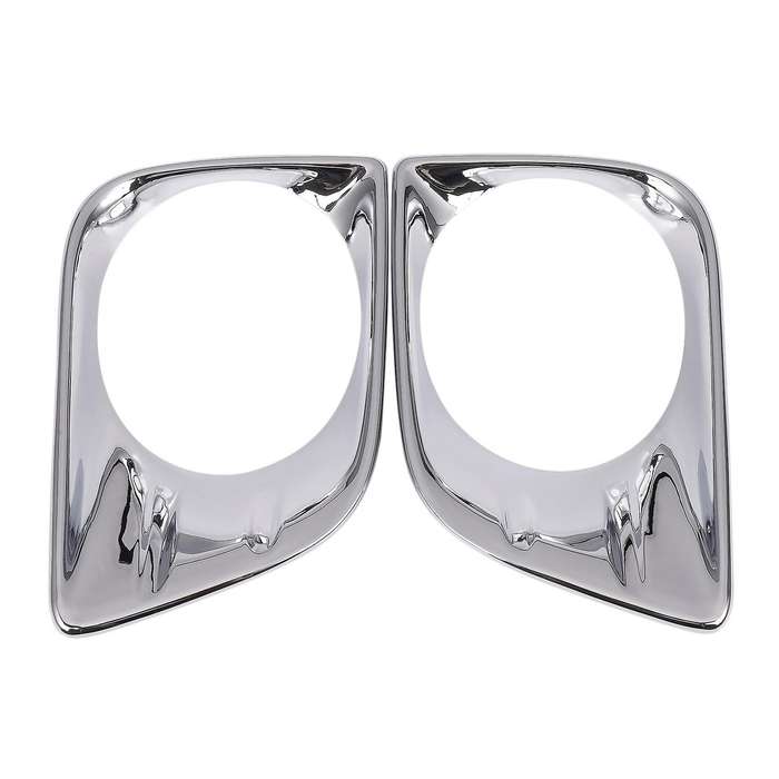 2Pcs Car Front Fog Lights Decoration Fog Lamp Frame Cover Trim for Prado J150 J 150 2010-2013