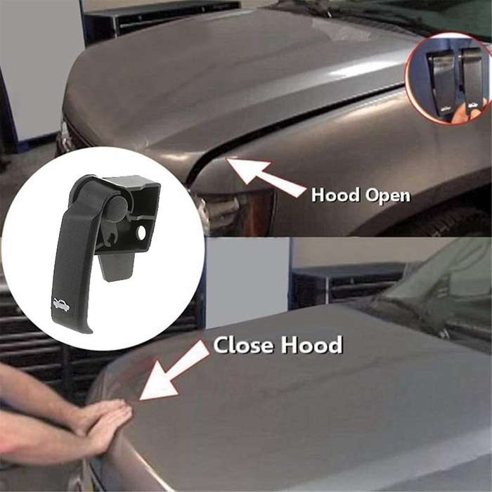 2pcs Car Hood Release Cable with Handle 15142953 for 15741109 912017