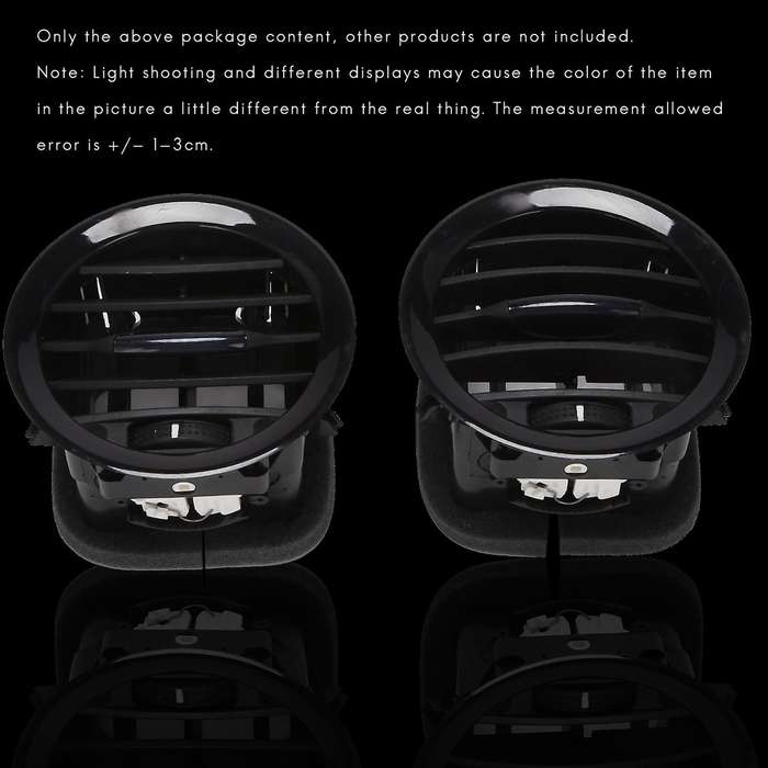 2PCS Car Interior Heater A/C Air Vent Cover Outlet Grille for Vauxhall Opel ADAM/CORSA D MK3 Air Co