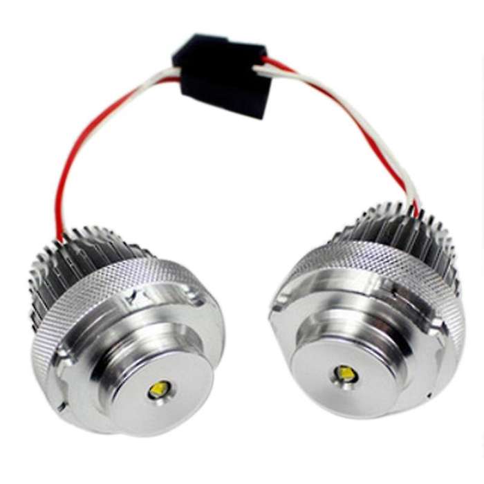 2Pcs Car LED Daytime Running Bulb Angel Eye Headlight Suitable for - E60 E61
