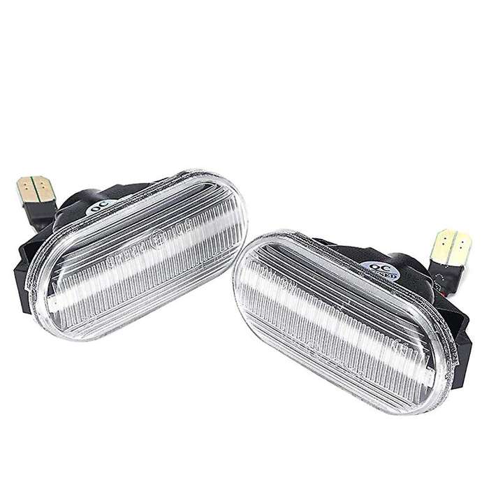 2Pcs Car LED Side Marker Lights Turn Signal Light Repeater Lamp for J10 Micra C
