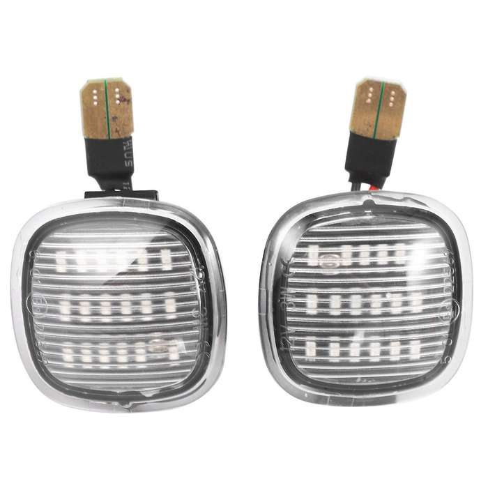 2Pcs Car LED Side Repeater Indicator Light Side Marker Signal Lamp Light for A3 A4 A8 for Fabia SEAT
