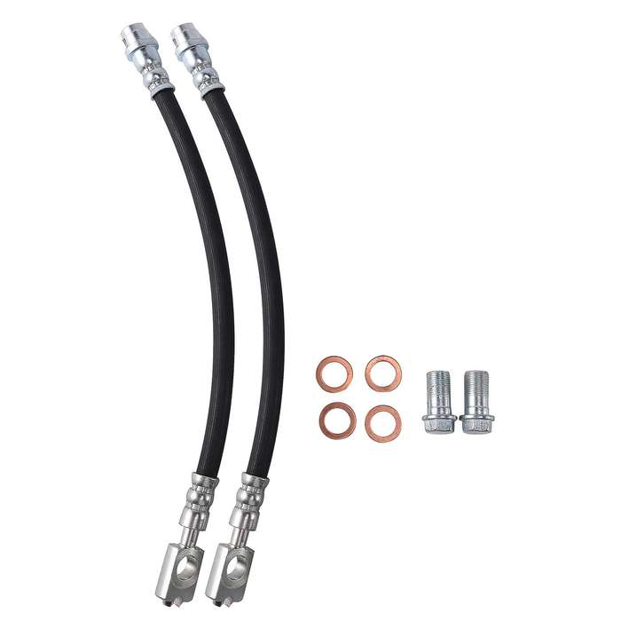 2Pcs Car Rear Axle Brake Hose Brake Line for A4 B6 B7 Car Accessories 8E0611775H 8E061177N