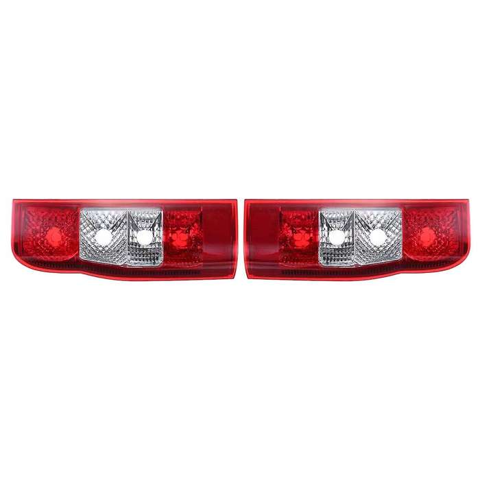 2pcs Car Rear Bumper Reflector Rear Tail Lamp Brake Light for Transit Mk7 2006 - 2014 Panel Van