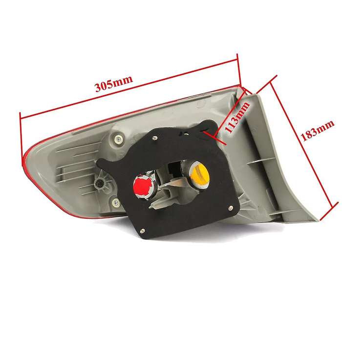 2Pcs Car Rear Brake Light Outer Side Tail Light for 2008 2009 2010 8155002460