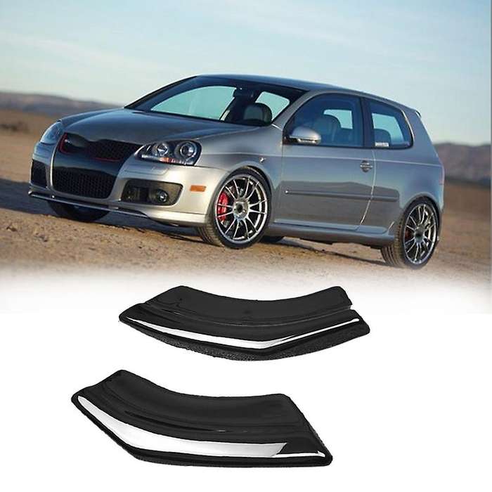 2Pcs Car Rear Bumper Spoiler Splitters Diffuser for Golf - 18-19