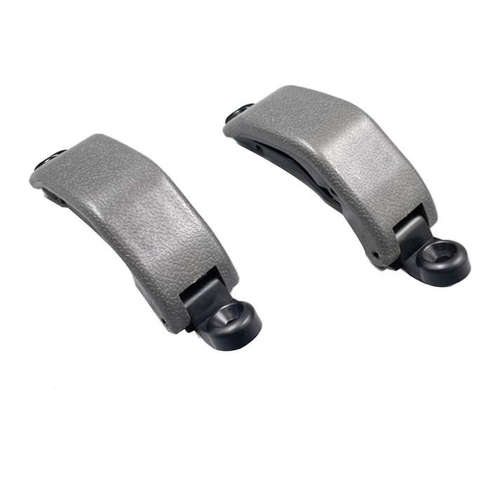 2pcs Car Rear Quarter Window Lock Latch Set 62910-35010-e0 for 1995-2001 97-06 62910-35020-b0 Gray