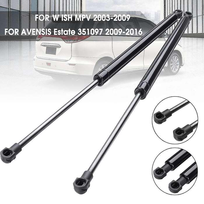 2Pcs Car Rear Trunk Lift Supports Gas Struts Shocks for WISH MPV AVENSIS Estate 2003-2016 351097 68