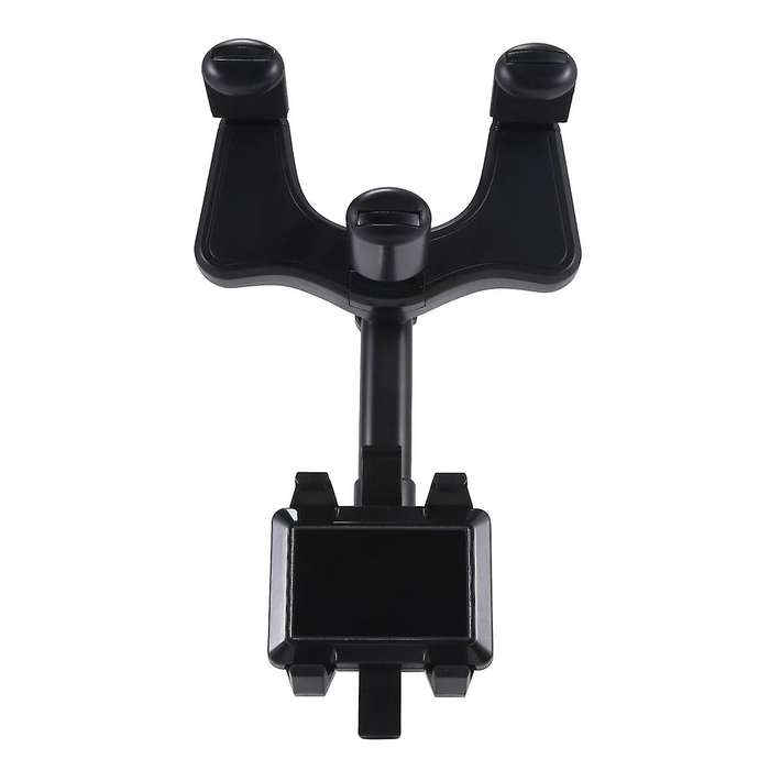 2Pcs Car Rearview Mirror Bracket Cell Phone Bracket Three Claws AR Navigation Car Multi-Function 360