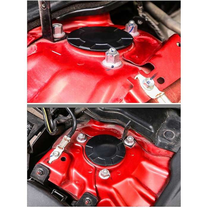 2Pcs Car Screw Protective Cover Dust Cover Decoration Protection Cover for 3 Axela -30 2020 2021