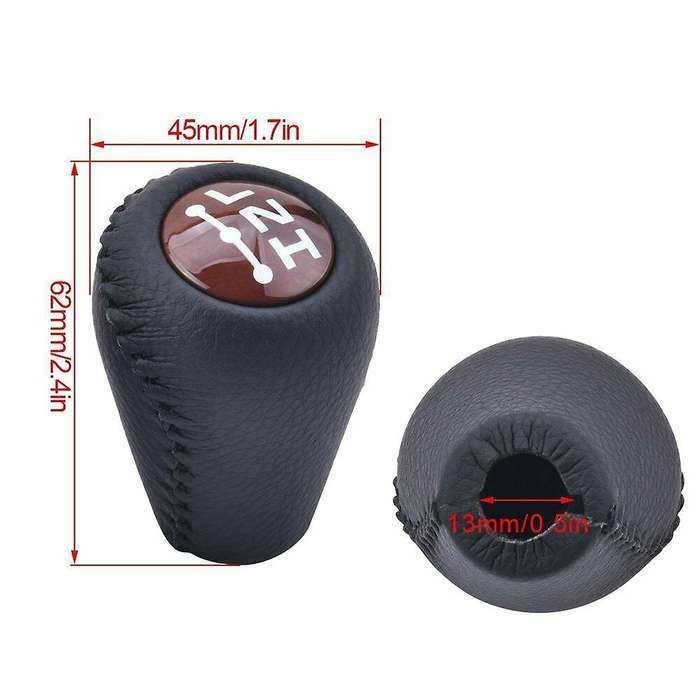 2pcs Car Shifter Lever Handle Ball Gear Shift Knob for Prado 120 2003-2009 Gear Head Accessories