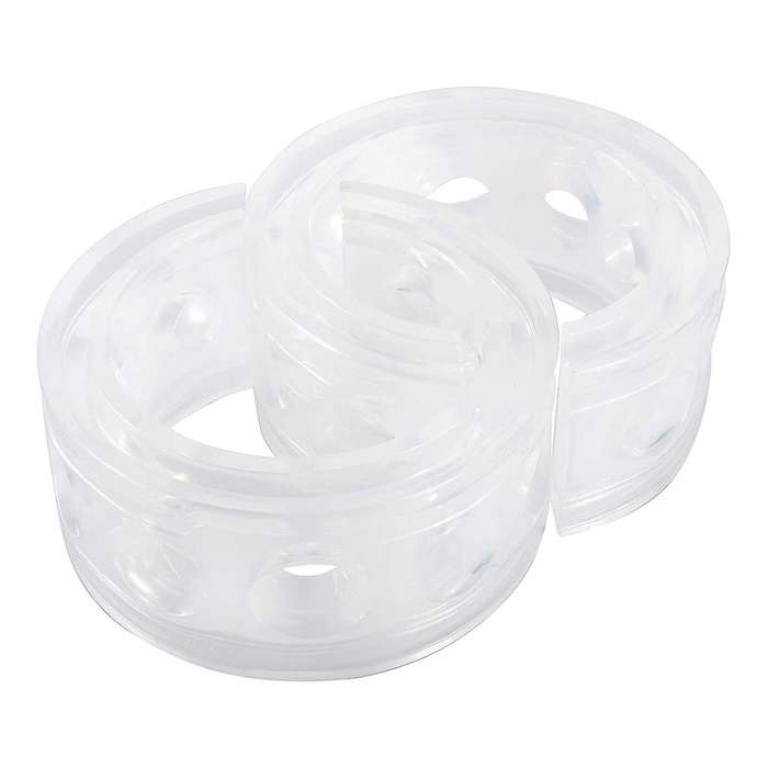 2Pcs Car Spring Bumper Power Auto-Buffers Cushion Spring Suspension Rubber Buffer for All Cars 22mm