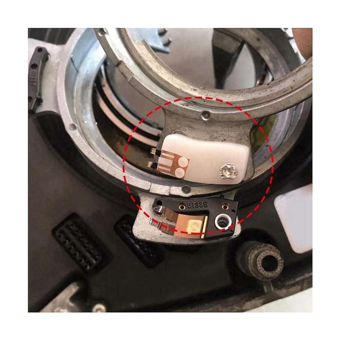 2pcs Car Steering Column Switch Angle Sensor Contact Brush Repair Kit for 7 Series E60 E65 E66