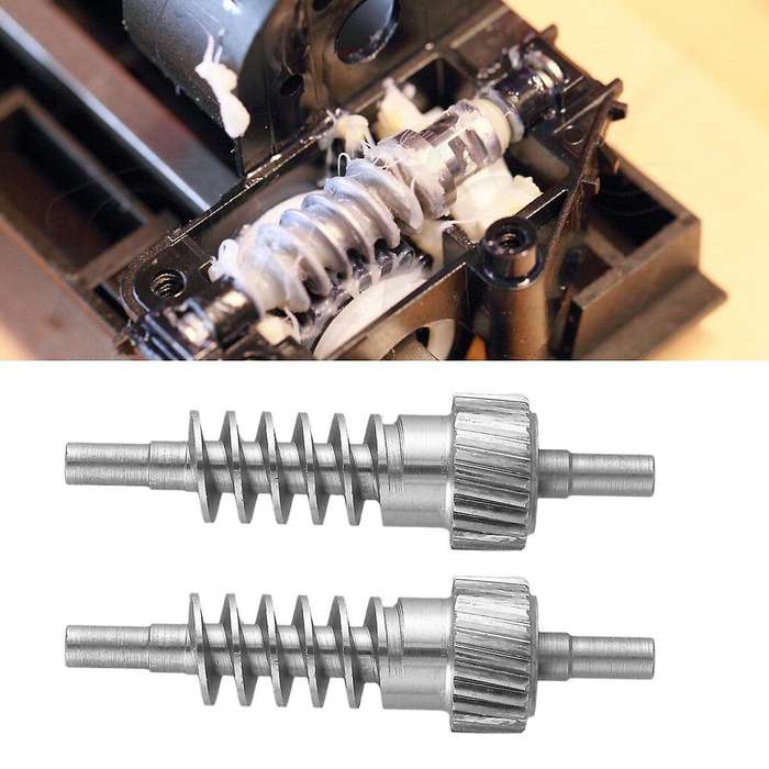 2pcs Car Thigh Support Actuator Repair Metal Gear Kit 52107068045 for 5 7 Series X5 X6 E60 E61 F07