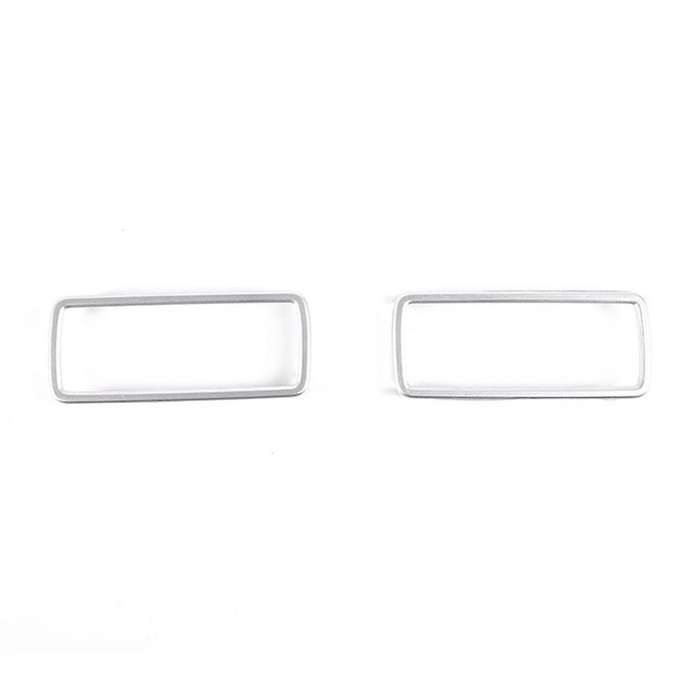 2PCS Car Trailer Tow Hook Hole Trim Frame for 90 110 2020-2023 Trailer Hitch Decor Sticker Cover