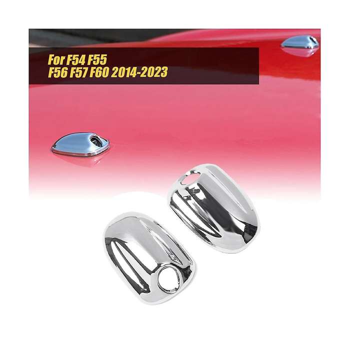2Pcs Car Wiper Nozzle Trim Cover for F54 F55 F56 F57 F60 Chrome Sprinkler Head Water Spray Nozzle