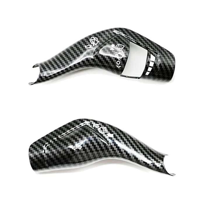 2pcs Car Windshield Wiper Lever Cover Sticker Trim for Ranger Everest 2015+ Turn Signal Lever Switc