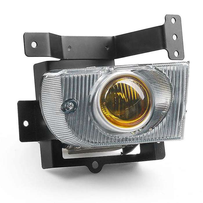 2Pcs Car Yellow Front Fog Lamp with Switch Button for 1992-1995 4-Door Sedan