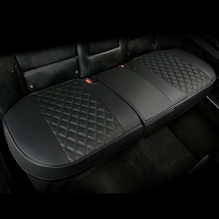 2Pcs Car without Backrest Four Universal Seat Cover Front Seat Cushion Car Seat Protector Cover for