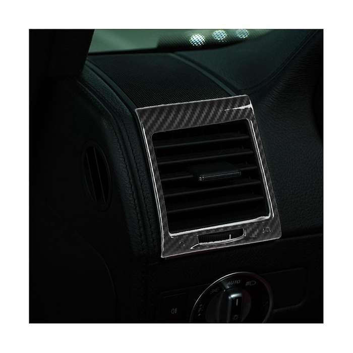 2pcs Carbon Fiber Console Side Air Conditioning Outlet Cover Trim for G-class W463 G500 2004-2018