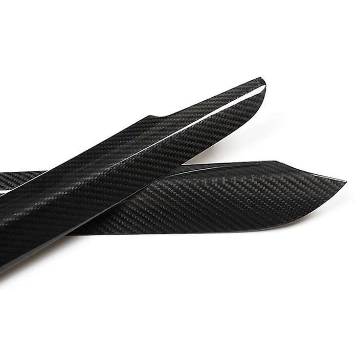 2PCS Carbon Fiber Side Gear Shift Strips Trim for X5 F15 X6 F16 2014-2018 Decoration Sticker