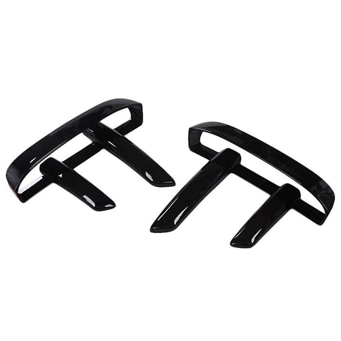 2Pcs Car-Stying Abs Front Fog Lamp Trim Decoration for Land 5 2017-2018 Auto Accessories