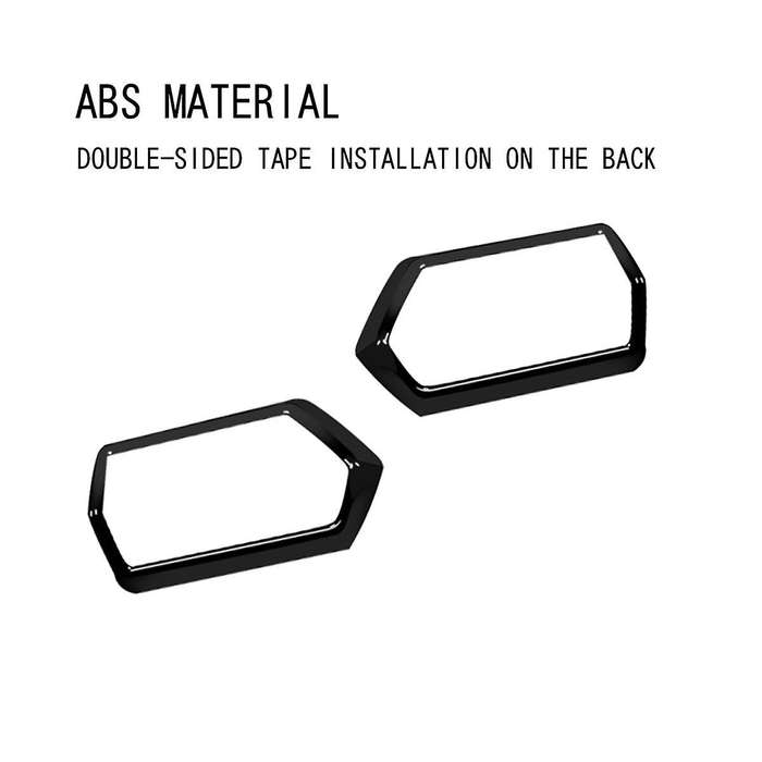 2pcs Central Control Instrument Air Conditioning Air Outlet Air Conditioning Vent Decorative Cover