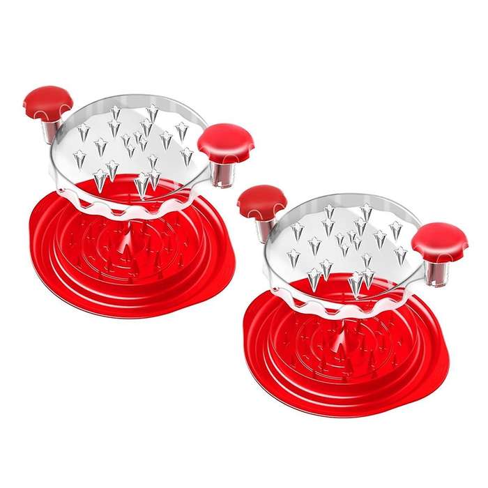 2PCS Chicken Shredder Tool Twist - Large Meat Shredder Tool Twist Visible Shredded Chicken Tool Chi