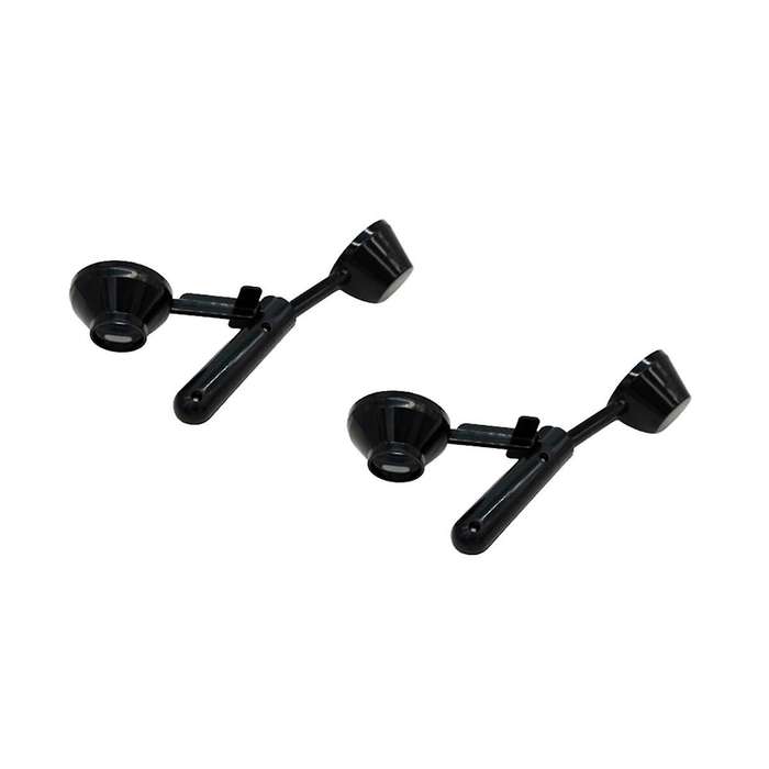 2pcs Coffee Scoop and Funnel for Single- Refillable Capsule 2 Tablespoon Portioned 2 In1 Coffee Sco