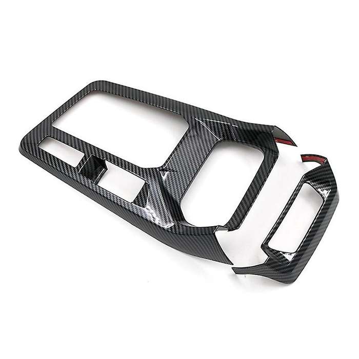 2PCS Compatible MG 5 MG5 2020 2021 Gear Shift Panel Cover Trim Cup Holder
