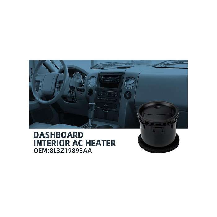 2pcs Dashboard Ac Heat Vent Duct Louvre 8l3z-19893- for Mark 2001-2008 Air Conditioner Outlet B