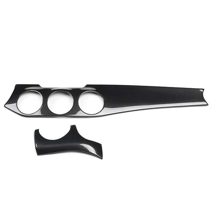 2Pcs Dashboard Center Console Air Condition Outlet Panel Trim Strip for W176 GLA X156 CLA C117 2013-