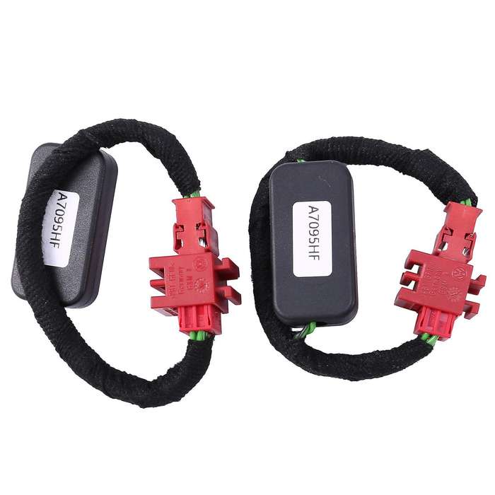 2PCS Dynamic LED Indicator Flasher Adapters Module LED Taillight Add-on Module Cable Wire for- A7 4G