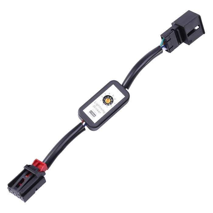 2Pcs Dynamic Turn Signal Indicator LED Taillight -on Module Cable Wire for Golf 7 Tail Light