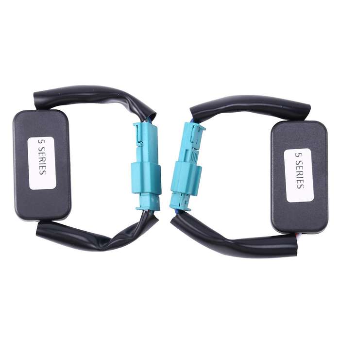 2Pcs DynamicTurn Signal Indicator LED Taillight Add-On Module Cable Wire for  F10 F18 G30 G38 Tail L