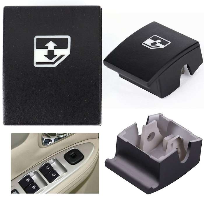 2Pcs Electric Window Switch Button Cover 13228881 Compatible VAUXHALL OPEL