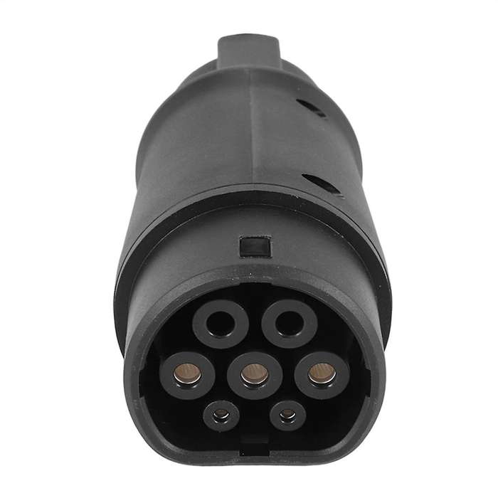 2pcs Evse Ev Adaptor 32a J1772 Type 1 to Type 2 Plug Ev Adapter, Electric Cars Vehicle Charger Char