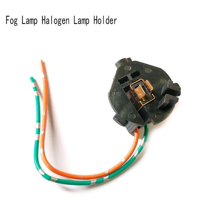 2Pcs Fog Lamp Halogen Lamp Holder Low Beam Head Light Base for K7 H1