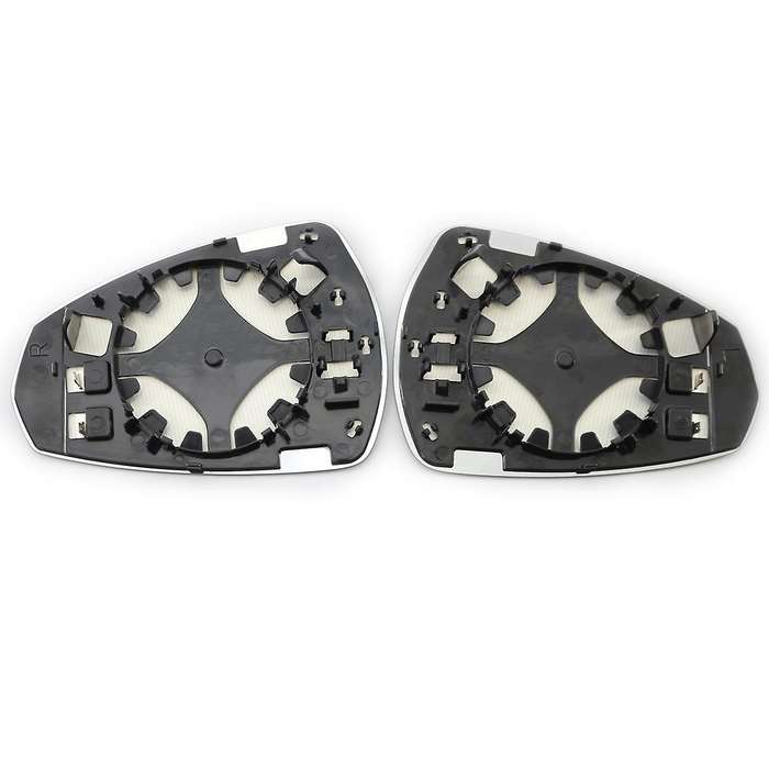 2Pcs for - A3 S3 2014-2020 Wing Door Mirror Glass Heated 8V0857535D 8V0857536D