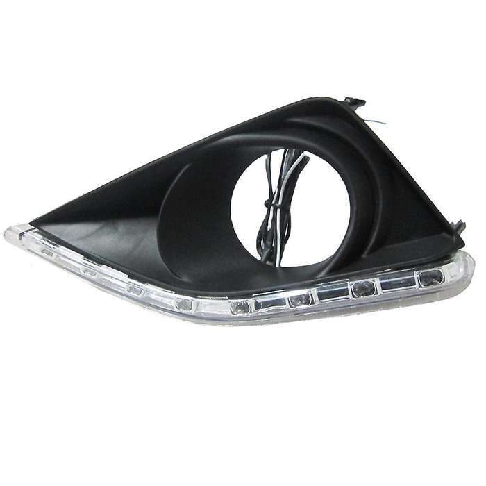 2Pcs for 2007-2009 Daytime Running Light Modified Fog Light LED Daytime Running Light