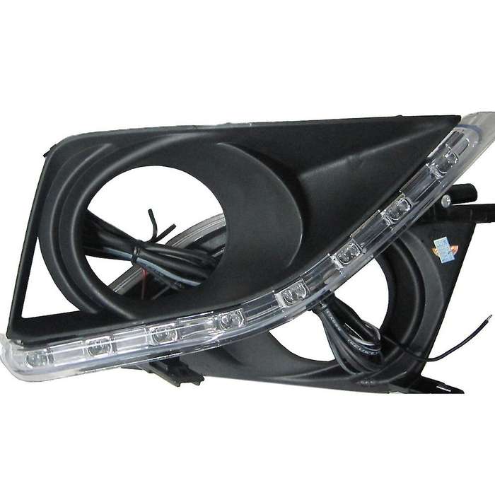 2Pcs for 2007-2009 Daytime Running Light Modified Fog Light LED Daytime Running Light